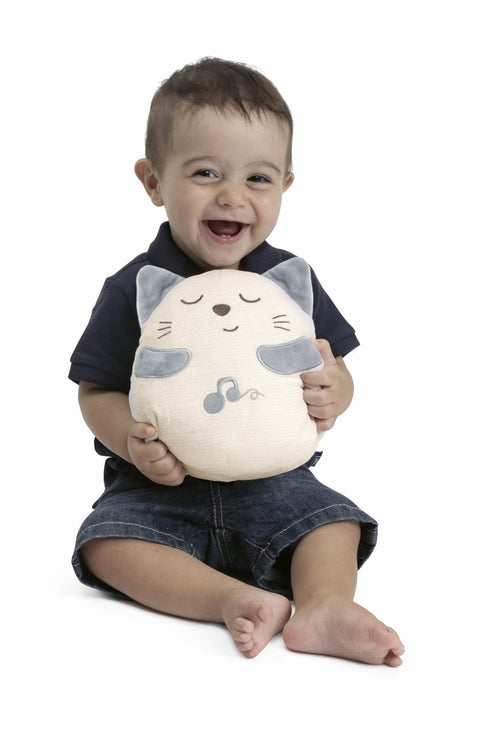 Jucarie muzicala interactiva Chicco Pisicuta care toarce, 0luni+