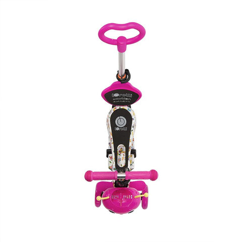 Trotineta pentru copii Smart Plus, Pink Butterfly