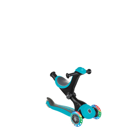 Trotineta Globber Go-Up 4 in 1 Deluxe Lights turquoise