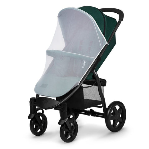 Carucior sport, Lionelo, Annet Plus, De la nastere, Cu accesorii si capotina XXL reglabila, 0 - 22 Kg, Conform cu standardele europene de securitate EN1888-1 si EN1888-2, Verde