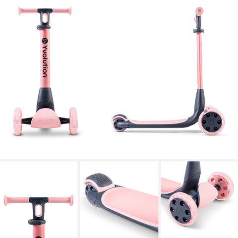 Trotineta Yvolution Y Glider Nua Pink