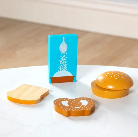 Set de joaca din lemn pentru jocuri de rol Panificatie