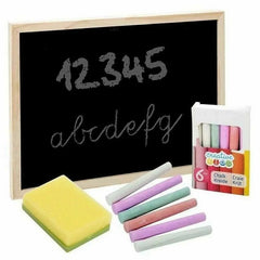 Set tabla de scris cu cretă Creative Kids 14 piese