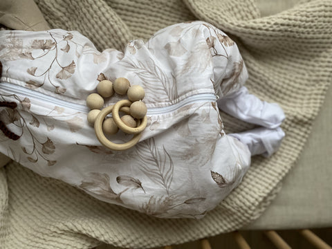 Sac de dormit cu picioare, bumbac 1 Tog, Light Boho, XS, 74 80, 6-12 luni