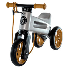 Bicicletă fără pedale Funny Wheels Rider SuperSport 2 in 1 Matte Grey