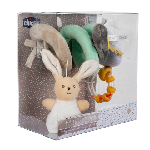 Jucarie plus copii Chicco, pentru bara carucior, 0luni+