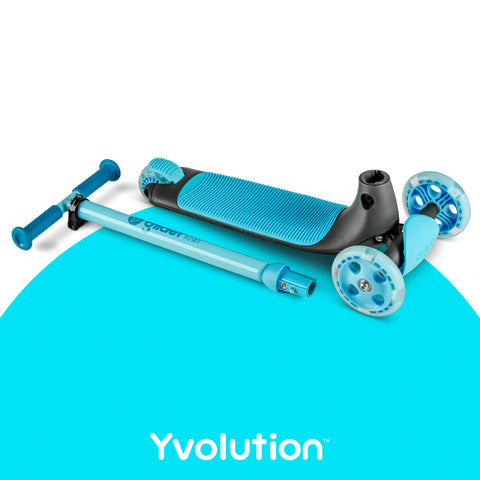 Trotineta cu 3 roti Yvolution Y Glider Kiwi Blue