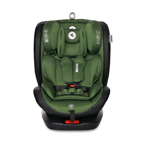 Scaun auto Ares, Isofix, i-Size, rotativ 360 grade, 40-150 cm, 0 luni-12 ani, Green