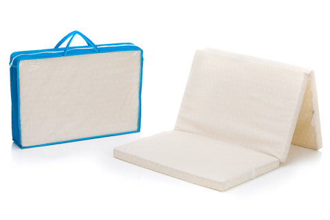 Saltea pliabila beige buline 120/60/4 cm. Fillikid