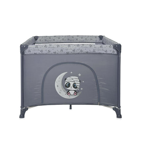 Tarc de joaca, Playground, 100x100 cm, Cool Grey Pandas