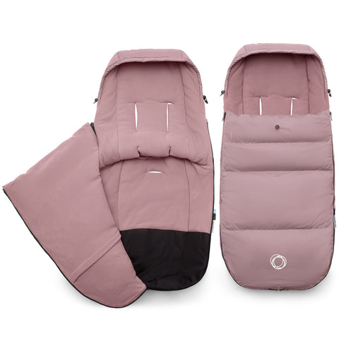 Husa de picioare carucior Bugaboo Performance Winter Dune Pink