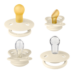 Bibs - Set 4 suzete Try-it collection 0 luni +