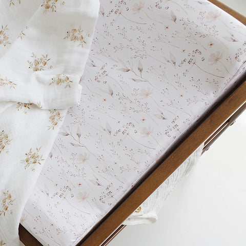 Saltea din spuma pentru masa de infasat din lemn, impermeabila cu margini de protectie, 70x40 cm Lunca by Woodies