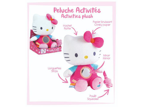 Jucarie Plus Jemini Cu Activitati 23cm Hello Kitty