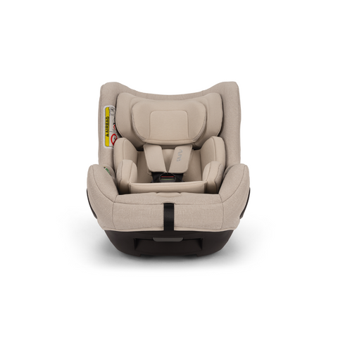 Nuna - Set Scaun auto rotativ i-Size TODL next Biscotti, 40-105 cm + Baza isofix BASE next i-Size pentru TODL next, testat ADAC