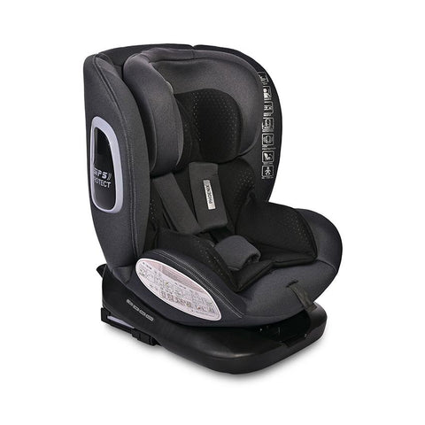 Scaun auto, Phoenix, i-Size, Isofix, rotativ, 0 Luni-12 Ani, 40-150 cm, Black Jasper