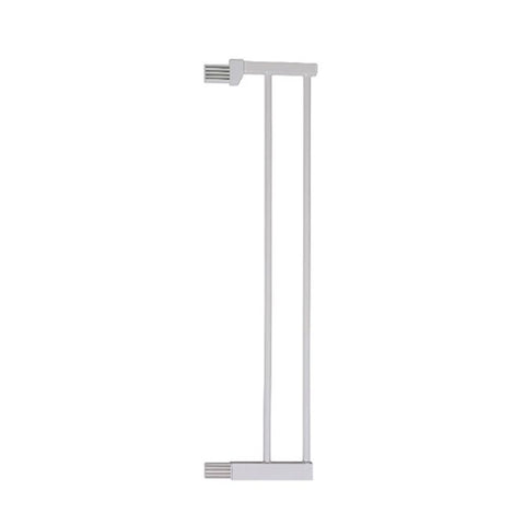 Extensie poarta de siguranta pentru copii Guardino, 14 cm, montare prin presiune, metal, alb, 700012