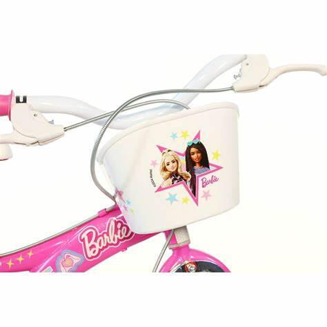 Bicicleta copii 14" - Barbie roz