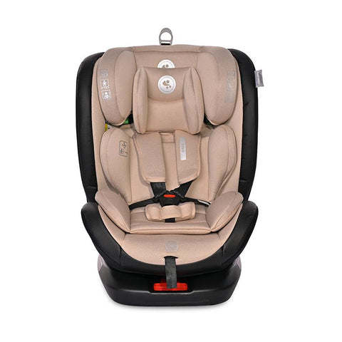 Scaun auto Ares, Isofix, i-Size, rotativ 360 grade, 40-150 cm, 0 luni-12 ani, Beige