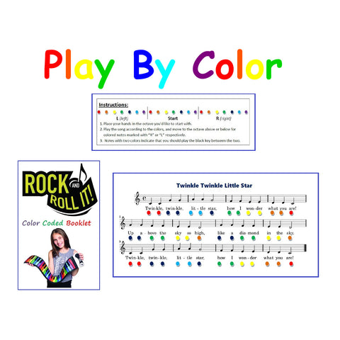 Pian pentru copii - Rock and Roll It Rainbow Piano