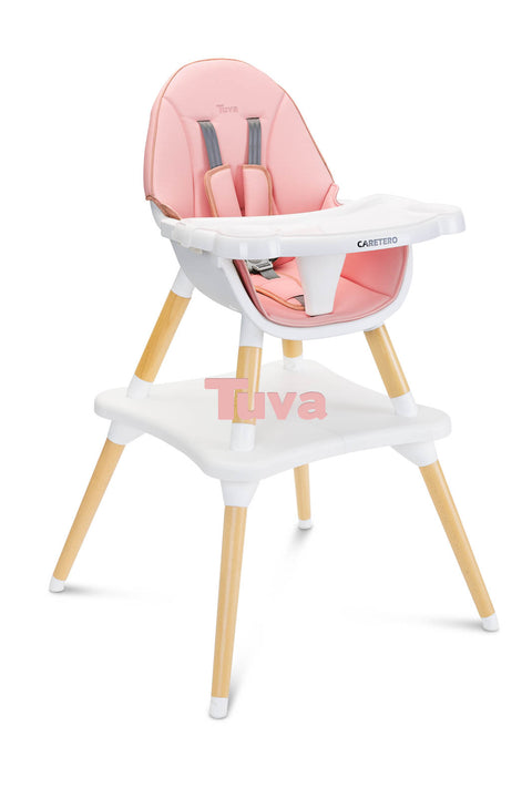 Scaun de masa transformabil Caretero TUVA Pink