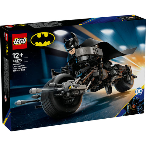 Figurina de constructie Batman™ si motocicleta Bat-Pod