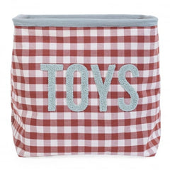 Coș depozitare Childhome Vichy 30x35x30 cm