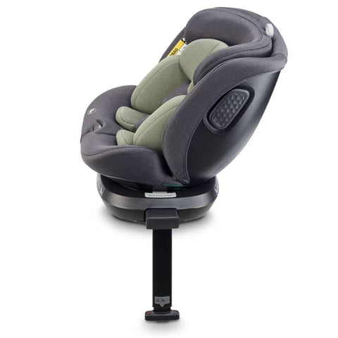 BabyGo - Scaun auto rotativ cu isofix, MOVE360 Green, 40-150 cm, certificat R129