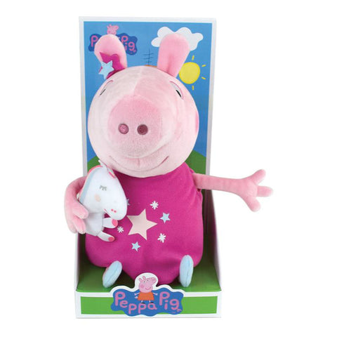 Jucarie Plus Jemini 30cm Peppa Pig Cu Mascota Unicorn