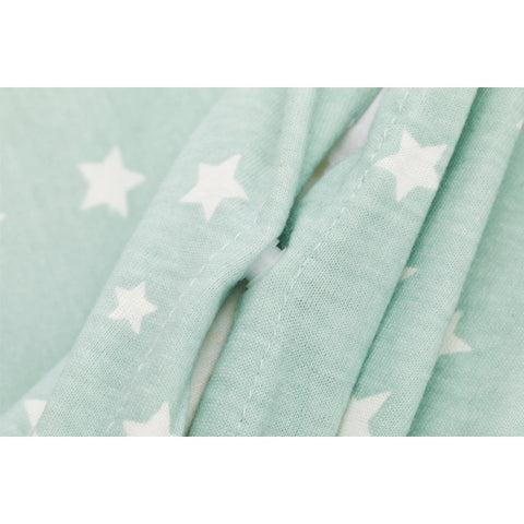 Lenjerie de pat din Jerse 2 piese Star mint Fillikid