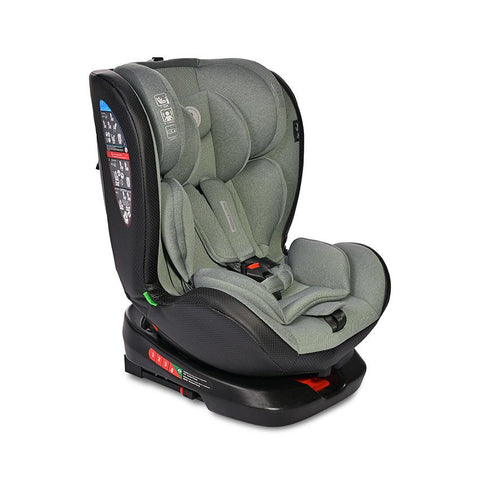 Scaun auto, Nebula, i-Size, Isofix, rotativ, 0 Luni-12 Ani, 40-150 cm, Iceberg Green