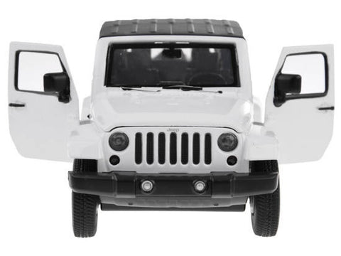 Mașină de teren Jeep Wrangler, 1:32, cu sunete, lumini, Neagra, ZA3754