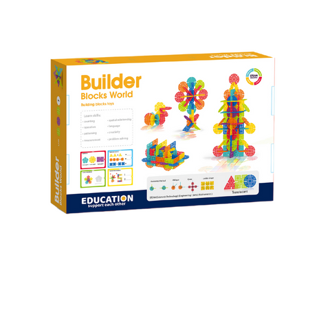 Set de constructie STEAM - Fulgi de zapada (224 piese)