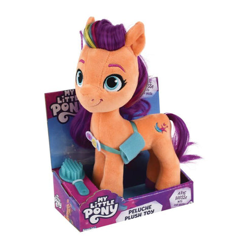 Jucarie Plus Jemini 21cm cu pieptan My Little Pony - Sunny