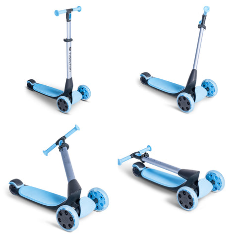 Trotineta 5-in-1 Yvolution Y Glider Luna Blue