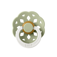 Bibs - Suzeta fosforescentă Boheme GLOW Latex, tetina rotundă, 0 luni +
