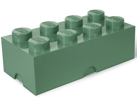 Cutie depozitare LEGO 2x4 verde masliniu